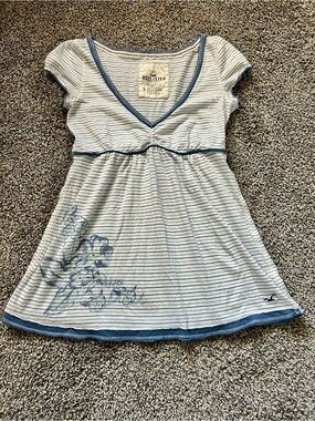 Y2k Hollister Babydoll Top